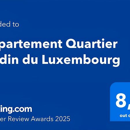 Appartement Quartier Jardin Du Luxembourg Free Netflix Paris Eksteriør bilde